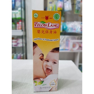 Minyak Telon Cap Lang / Dapat Meredakan Perut Kembung / Masuk Angin