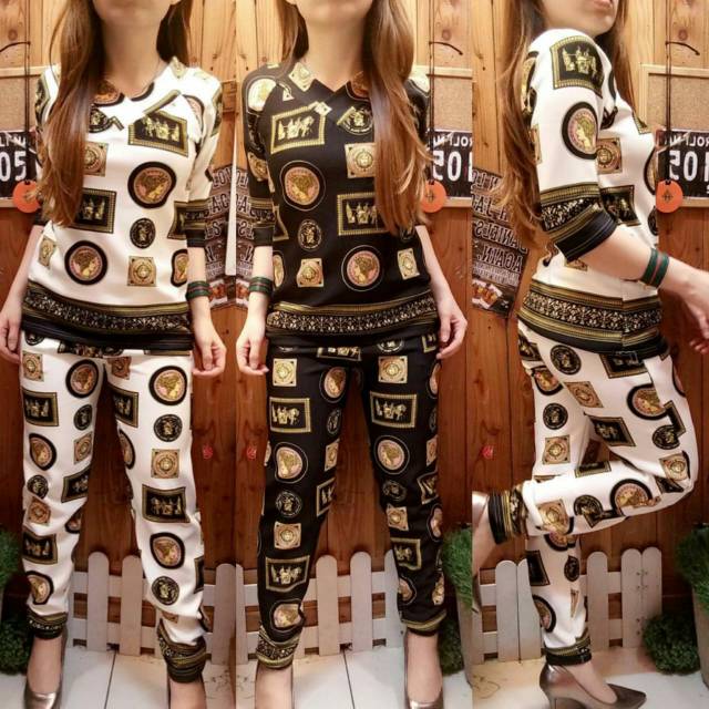 HR stelan Celana Ribbon Vercase 2358