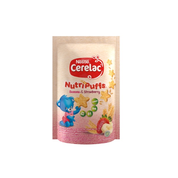 

NESTLE CERELAC NUTRIPUFFS BANANA & STRAWBERRY 25g