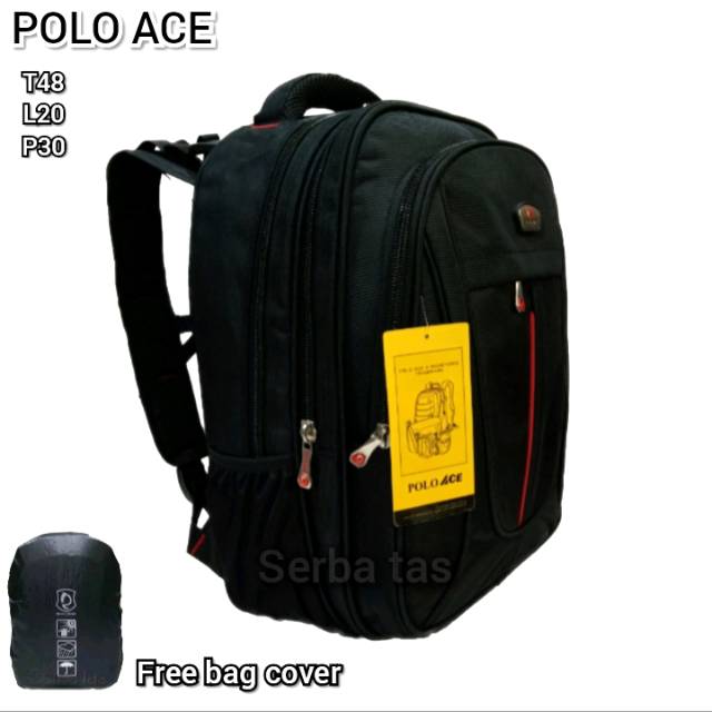 Tas ransel laptop backpack tas ransel pria polo Ace