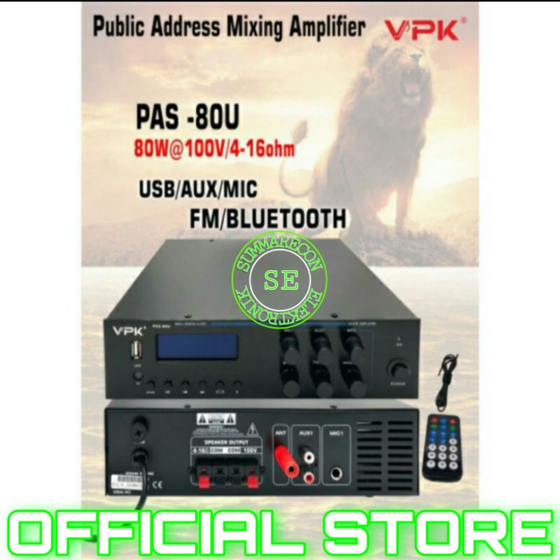 paket speaker celling restoran cafe kantoran amplifier vpk speaker bosch usb bluetooth 2 unit