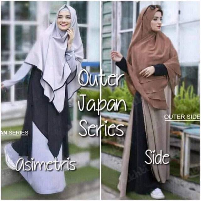 Outer JUMBO XL gamis luar hijab cantik UKHTI MUNIRA  premium