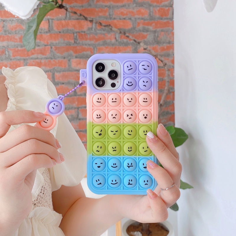 VIVO V23 5G Y20 Y20s Y12s Y20sg Y50 Y30 Y30i Y19 Y95 Y93 Y91 Y17 Y15 Y12 Y11 Y12i Y91c Y1s Y81 Y69 V20se S1 V15 Pro V11 V9 V7 V5 Plus V5s Pop it Soft Case Lovely Smile Face-1