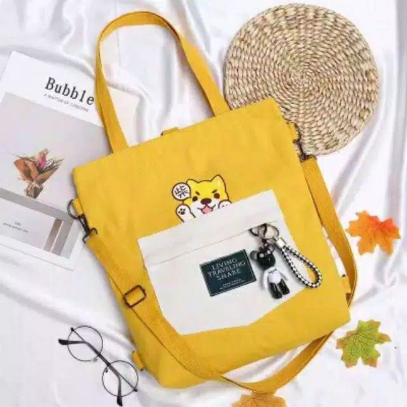 Tote Bag Wanita motif kucing