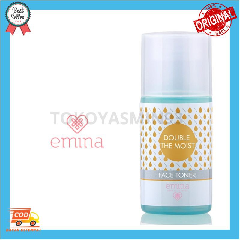 Emina Double The Moist Face Toner 50 ml Murah