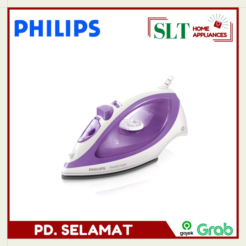 Setrika Uap Philips GC 1418 Setrika Setrika Watt Rendah 