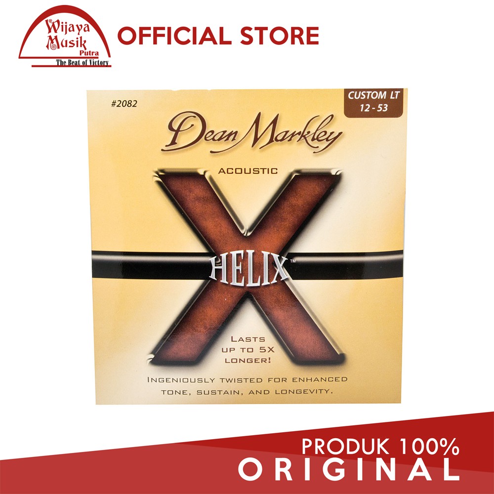 Dean Markley Senar / String Gitar Akustik CUS LT 12-53 Helix 2082