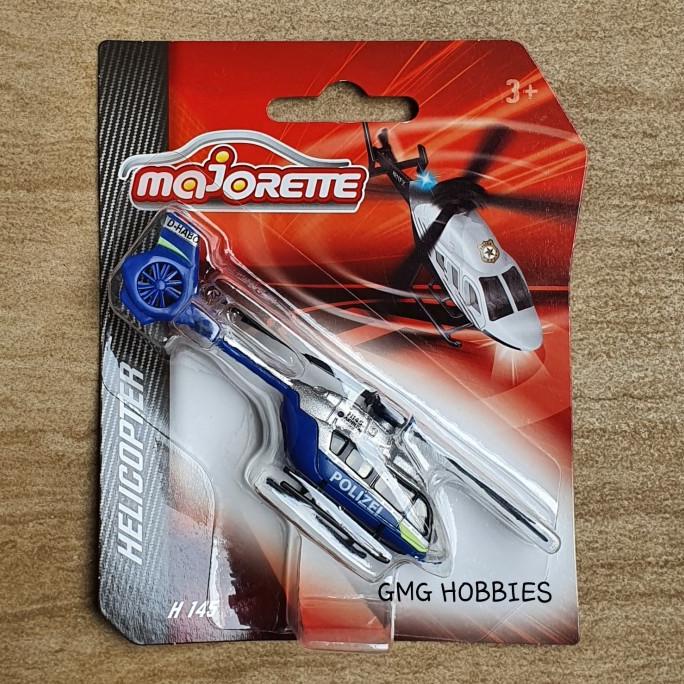 HELICOPTER H 145 POLIZEI MAJORETTE HELIKOPTER DIECAST PESAWAT