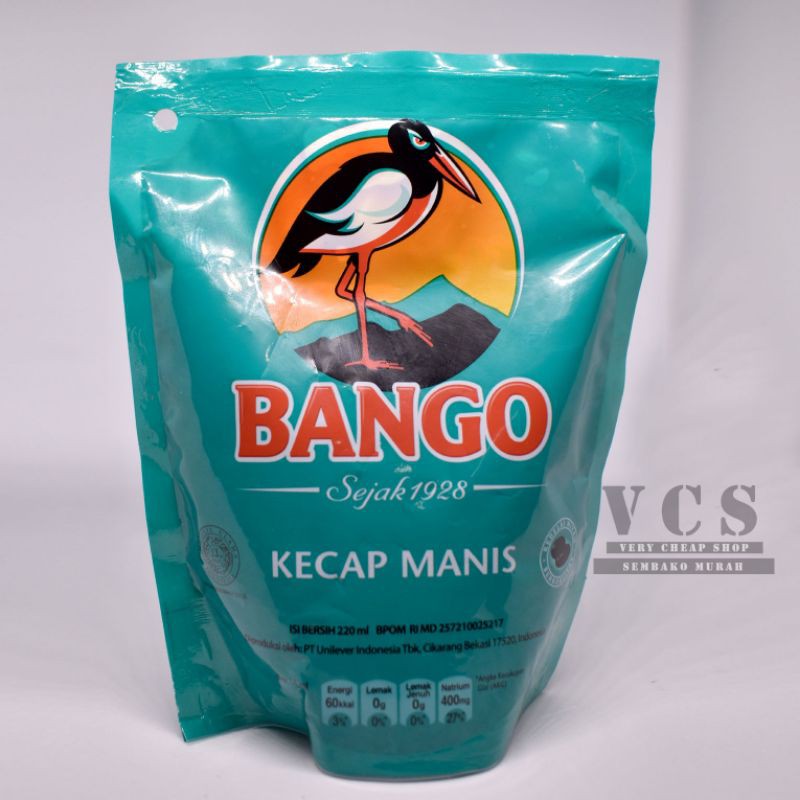 

Kecap Bango Manis 220ml ORIGINAL