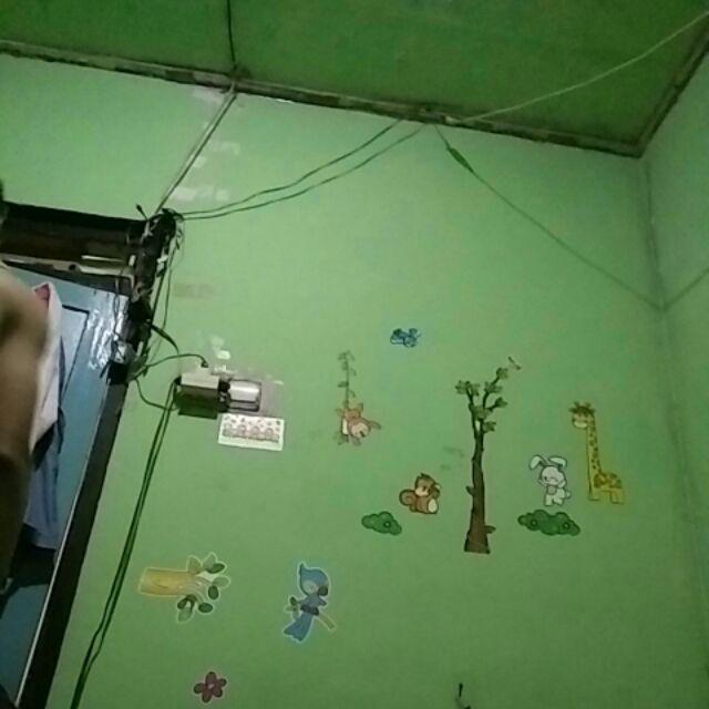 (cod) Hiasan Dinding Kaligrafi Allah Muhammad Bismillah Basmallah 21x38 Souvenir Dapat 3pcs