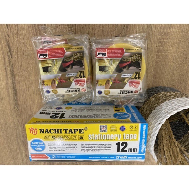 

Lakban Kecil / Plaster Kecil Nachi Tape 12 mm -- KHS