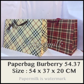 

✨ BISA COD ✨ Paperbag Burberry 54.37, Papermilk