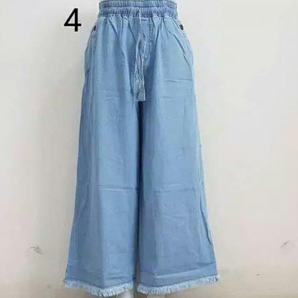 KULOT JEANS RAWIS WANITA//KULOT JEANS HIGHWAIST