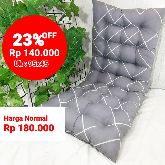 Bantal Custom Preorder I Bantal duduk I Bantal alas duduk kursi kayu - 6