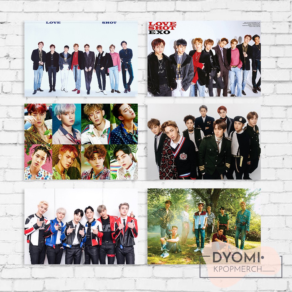 POSTER KAYU EXO, HIASAN DINDING KPOP, POSTER KAYU KPOP, DEKORASI RUANGAN EXO, DEKORASI KAMAR KPOP