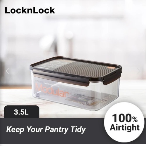 Lock n Lock Bisfree Modular Food Container 3.5L LBF407 Wadah Makanan Lock n Lock