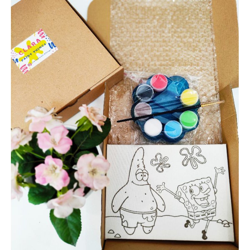 

painting kit spongebob