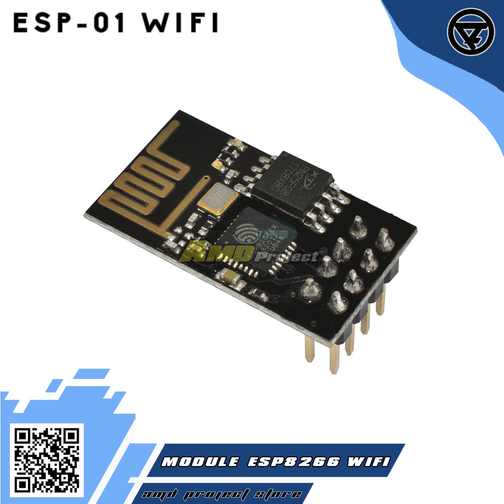 Jual ESP01 Module Wifi ESP8266 Wireless Arduino Uno R3 Mega Modul ESP ...