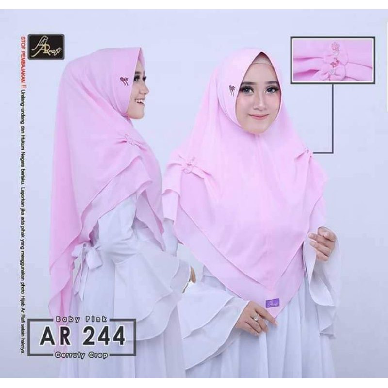 ARRAFI TERBARU 2021 AR244 KHIMAR BEST SELLER