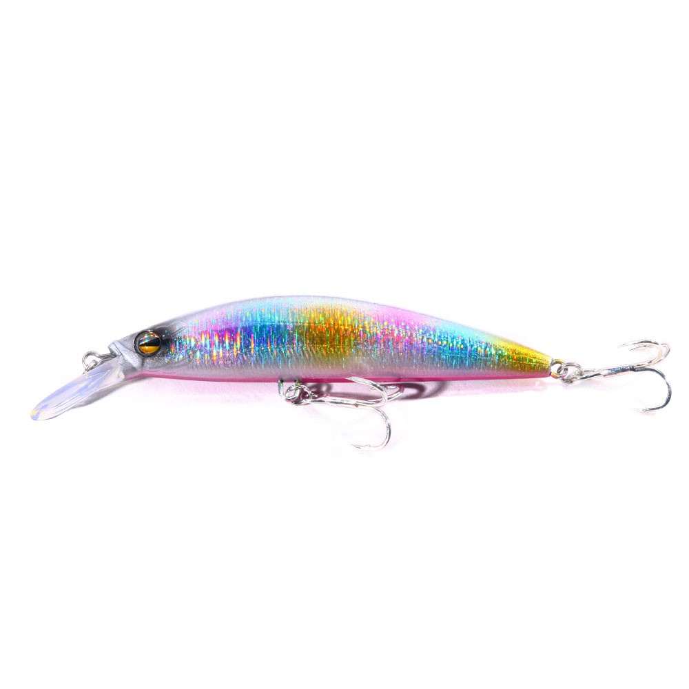 HENGJIA 7Pcs 100mm 25.4g Sinking Minnow Fishing Lure Big Articial Hard Bait Laser Fishing Tackle