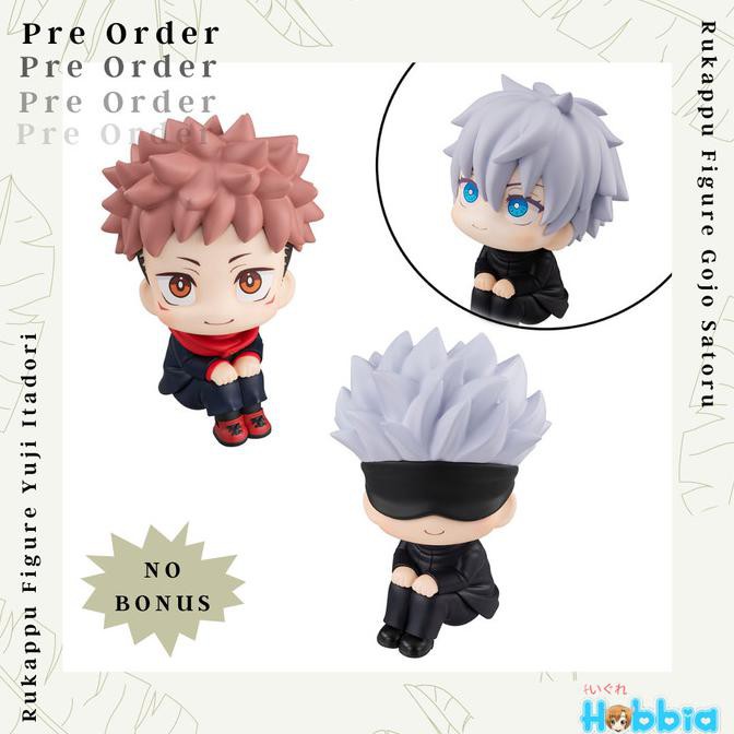 Lookup / Rukappu Figure Gojo Satoru & Yuji Itadori Jujutsu Kaisen - Lunas, Gojo&Yuji Bonus Ready