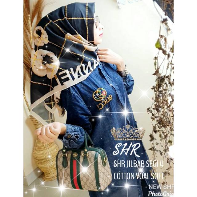 SHR Jilbab Segiempat Premium
