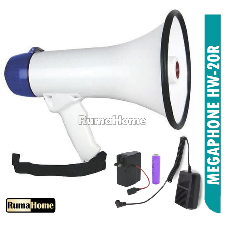 TOA HW-20R PENGERAS SUARA MEGAPHONE UNTUK KAMPANYE, PROMOSI JUALAN TOA FLECO HW-20R