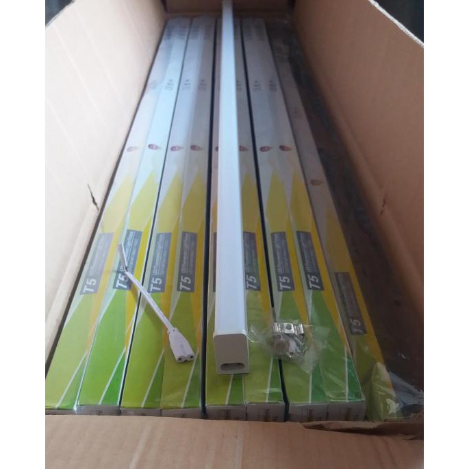100%Asli Lampu Tl T5 Led 19W 19Watt 120Cm 1.2M Tersedia White Dan Warm White - Kuning Promo Kode