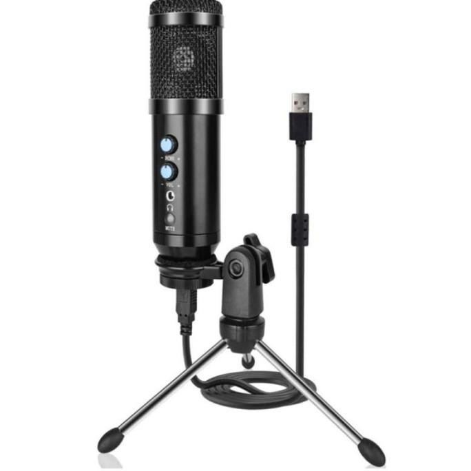 TaffSTUDIO Microphone Condenser USB Mikrofon with Stand UD-900FX