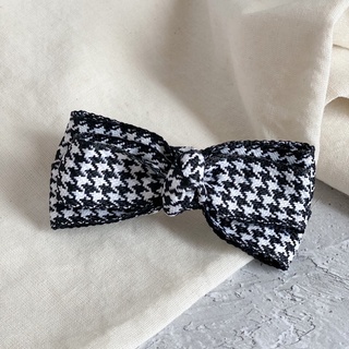 Image of thu nhỏ houndstooth french clip 10cm - handmadebyalice #3
