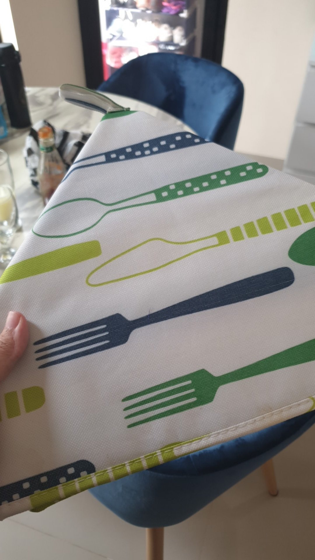 Tudung Saji Lipat Cover Penutup Makanan Lipat Penahan Panas Praktis