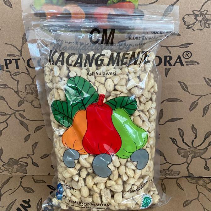 

New Produk Kacang Mede Mentah Utuh 3/4 Putih 1 Kg - Cashew Mete Mente