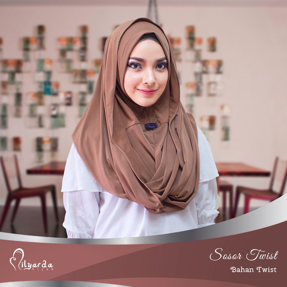 Beli Milyarda Hijab instan Sosor twist fashion kerudung Beli Milyarda Hijab instan Sosor twist fashion kerudung