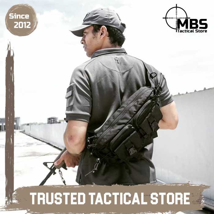 Tas Tactical Molay Dexterity Belly Pack Tactical Bag Waist Bag Tas Slempang Tactical Molay Sling Bag