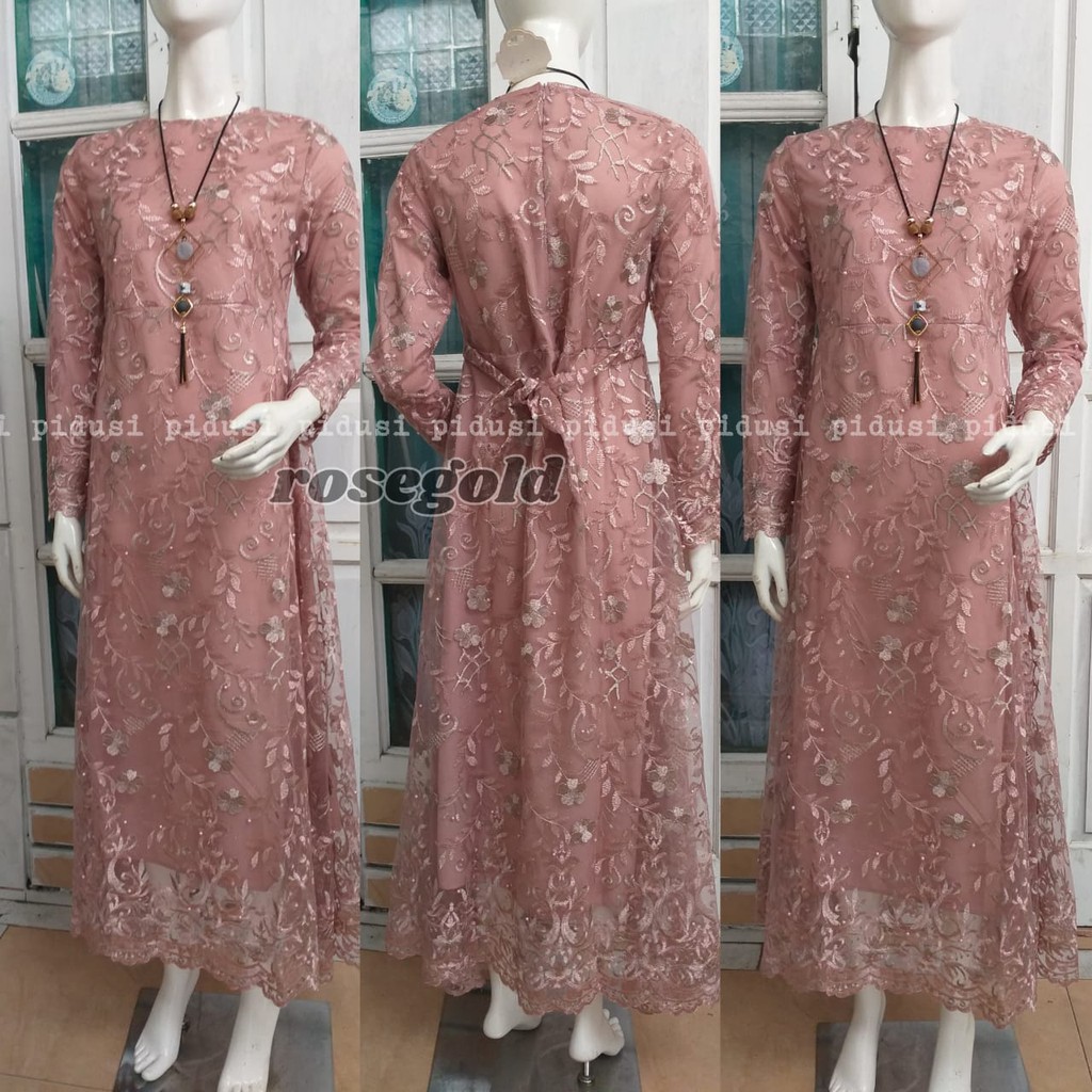 GAMIS ARIMBI/GAMIS TULLE MUTIARA BORDIR