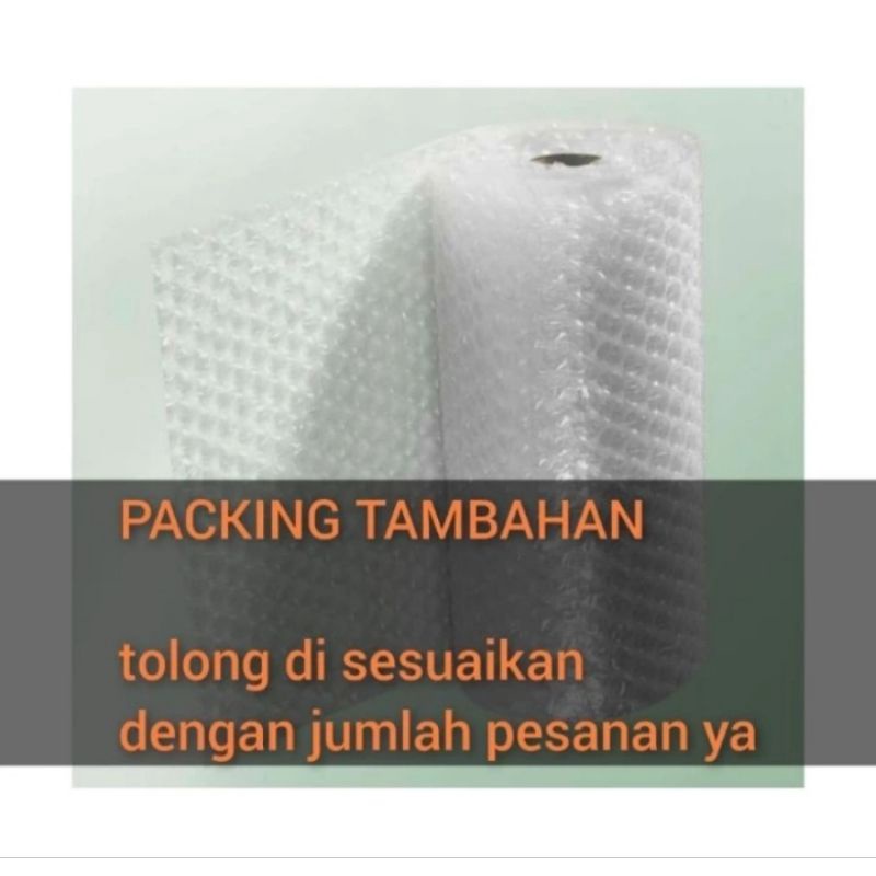 

Bubblewrap packing tambahan