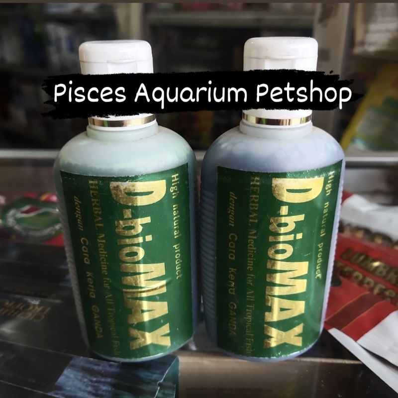 Obat ikan sakit D bioMax herbal 100ml bio max