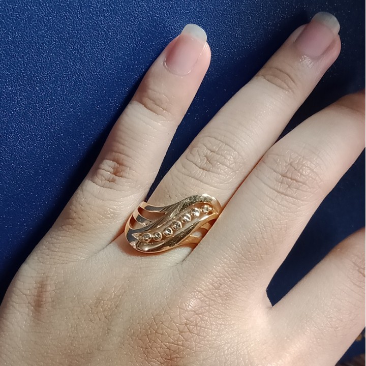 Cincin Emas 17K - 3.35 gr Kadar 750 - 1374