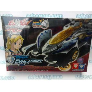Dijual Tamiya Auldey Mini 4WD Go For Speed 860c Full Armor Shark Murah
