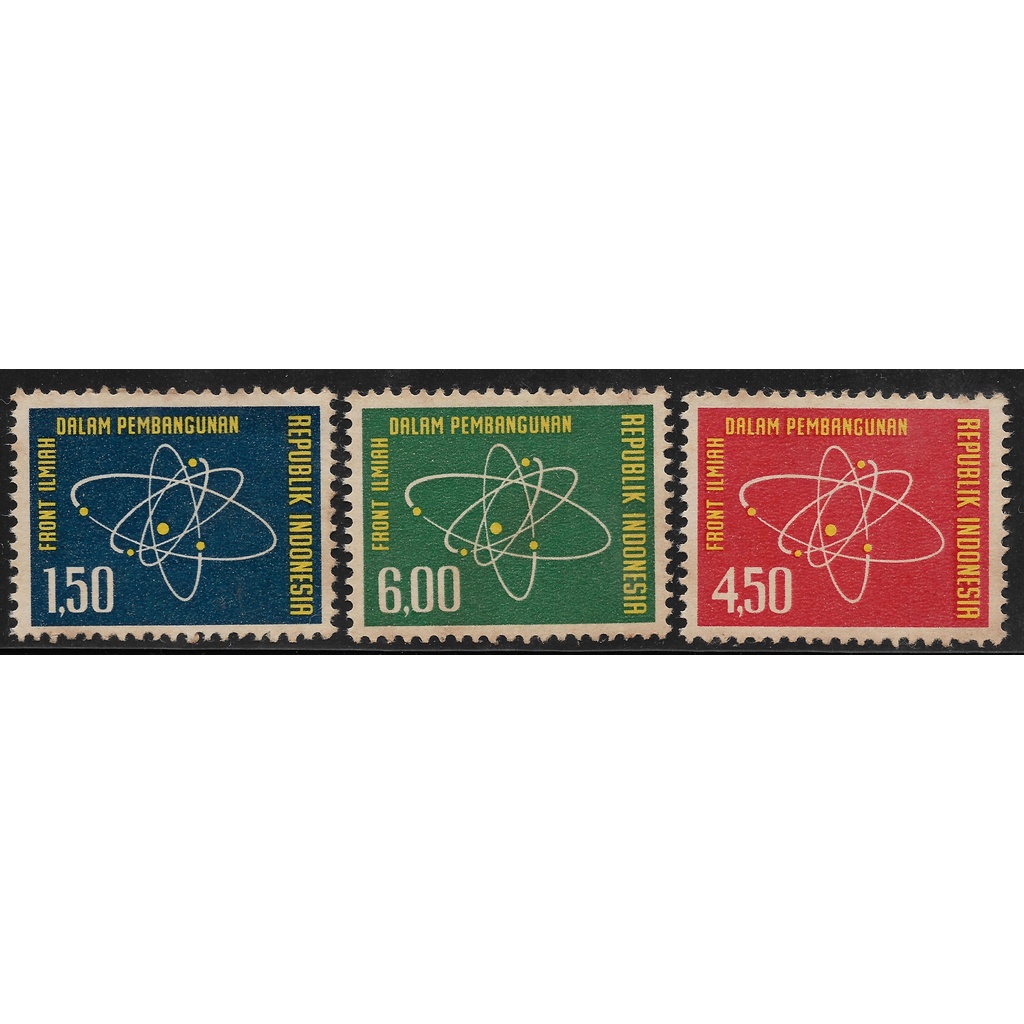 

Set Lengkap Prangko Indonesia Seri Front Ilmiah 1962 Belum Dipakai