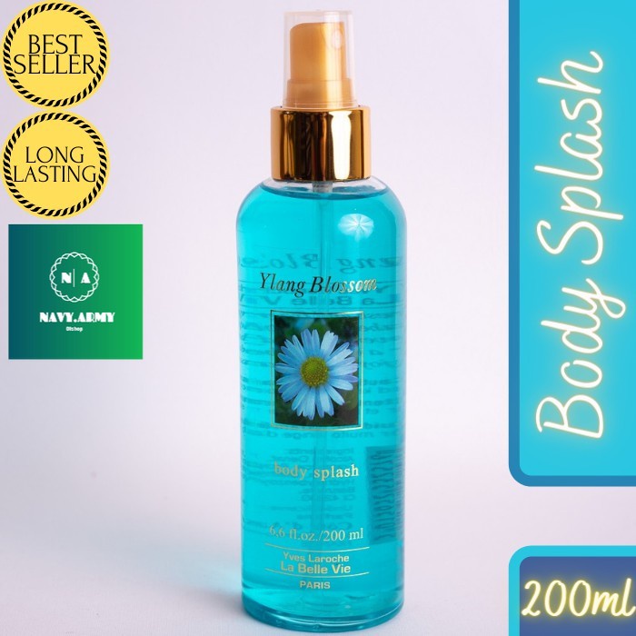Parfum Cewek Ylang Blossom Yves Laroche  Body Splash 200ml