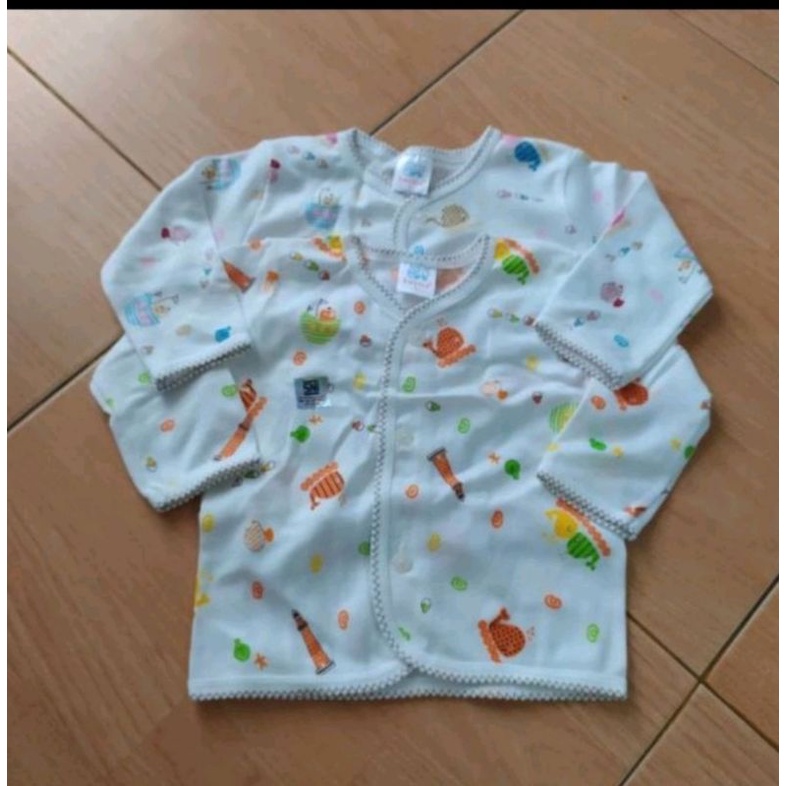 Baju  bayi lengan pendek dan panjang Luvita