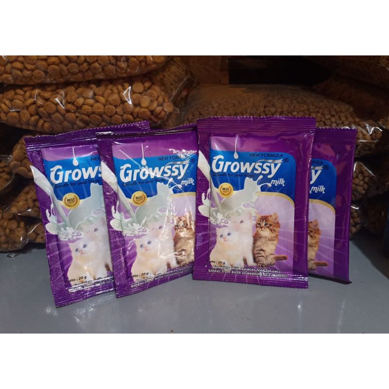 Growssy growsy susu kucing kitten 20gr 20 gr