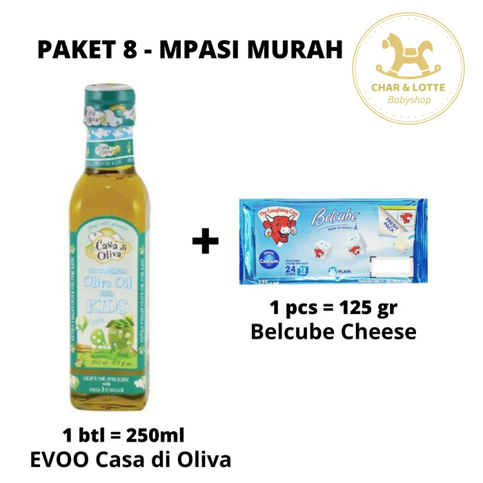 

Paket MPASI EVOO Belcube Cheese / Paket MPASI Belcube Cheese