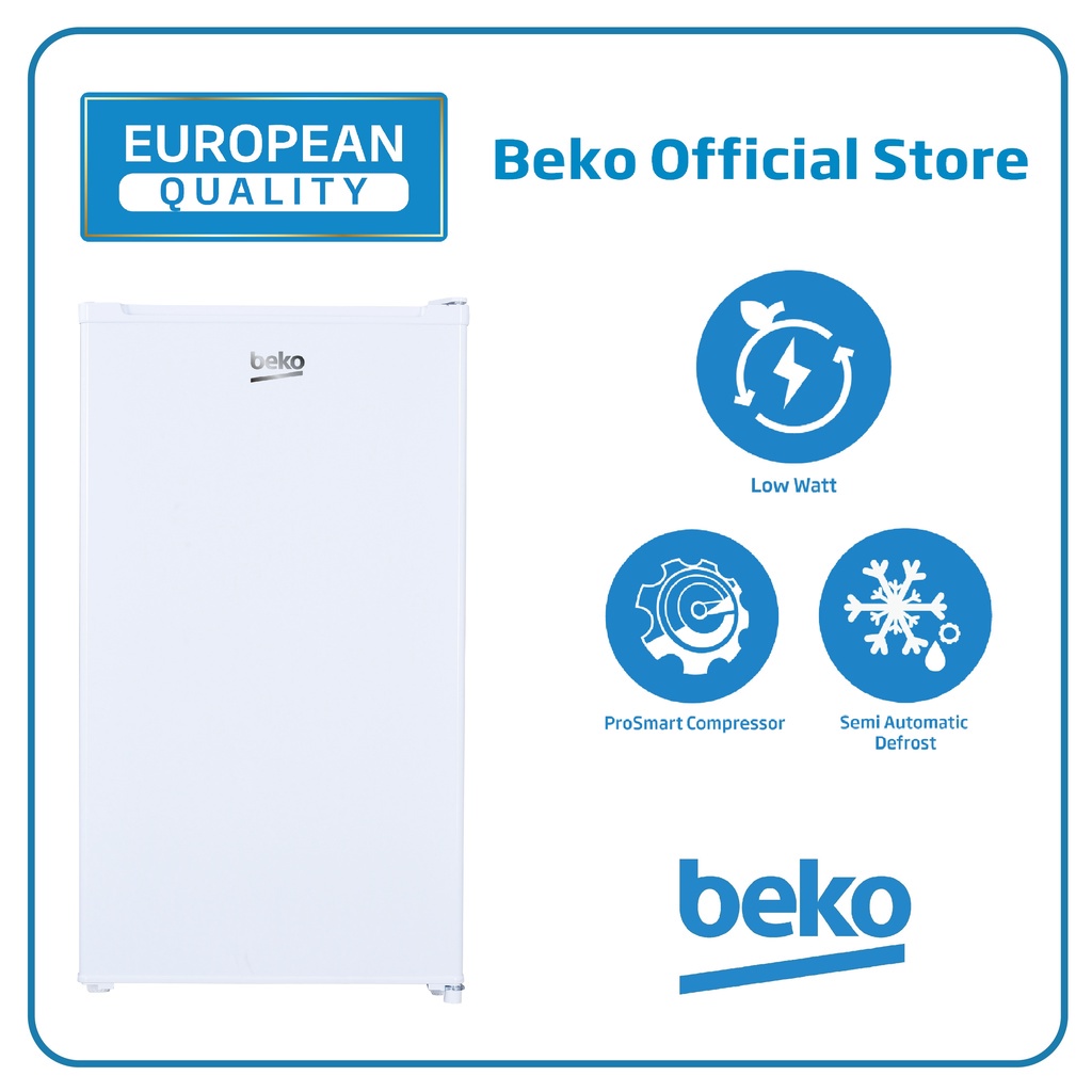 BEKO Kulkas RS9210W (93L) - SUPER LOW WATT / RS 9210 W