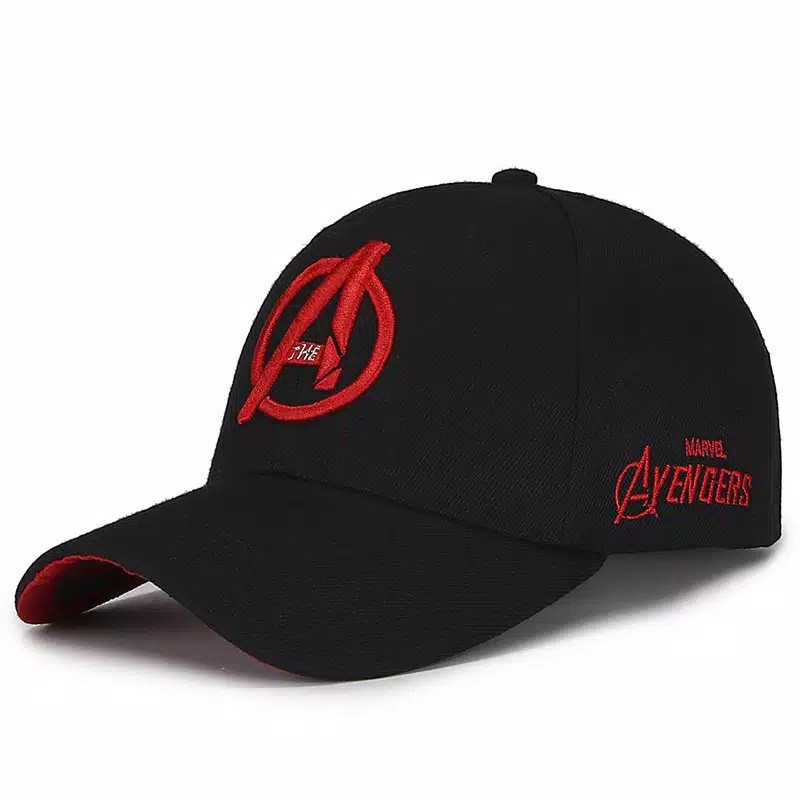 Topi Baseball Bordir Avengers - Topi Avengers Style Pria Wanita - Bisa(COD) Bayar Ditempat.