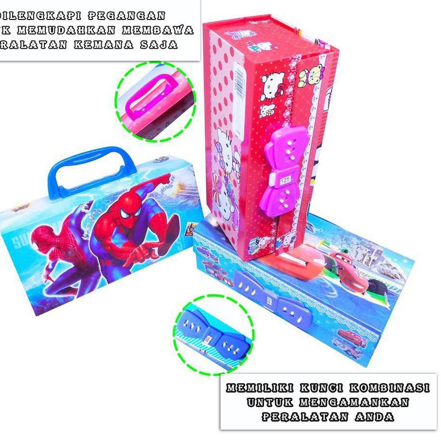 

Menarik!!kyn-913 Tempat Pensil Lucu Karakter Berkode Tempat Pensil Password Tempat Pensil Anak K