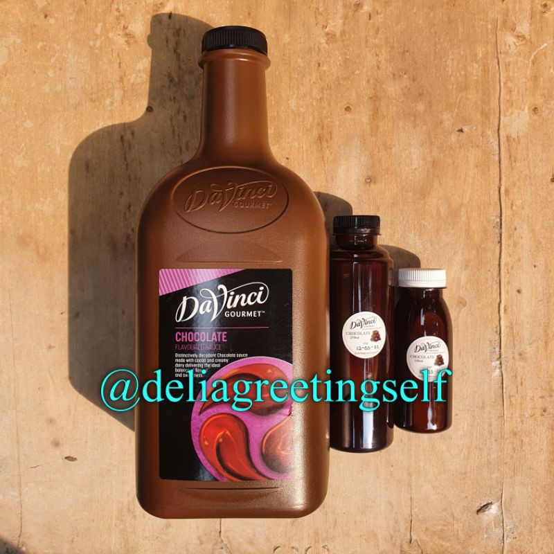 

Da vinci goumet Chocolate sauce coklat davinci repack 250ml 100ml
