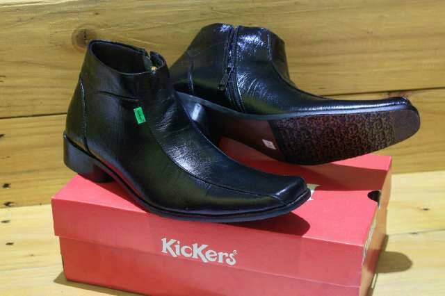 DM Sepatu Kerja Pria Kickers Pantofel High Kulit Kantor Formal Resmi Casual Sneakers Murah Pesta PDL