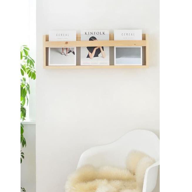 RAK KAYU BEKVAM | HIASAN DINDING | ALAN RAK GANTUNG KAYU | BUMBU | MAKE UP .